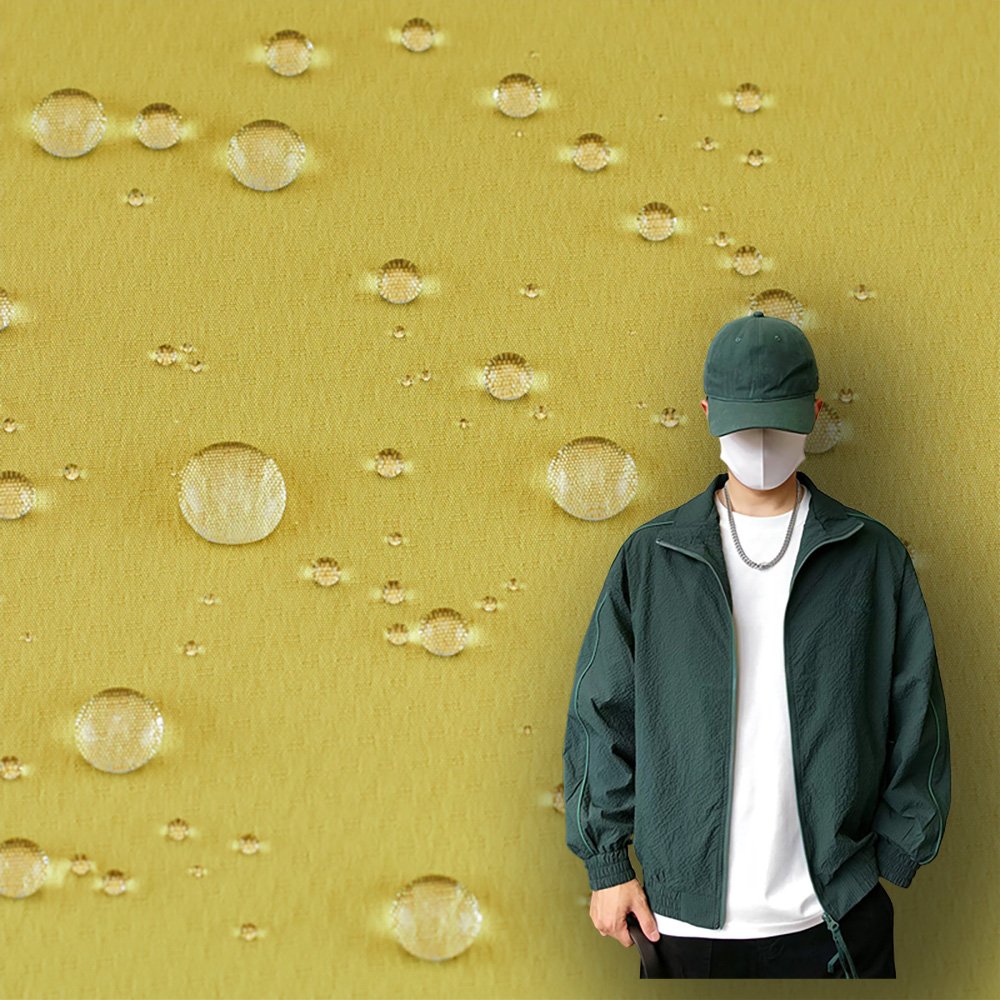 T800 diamond bubble check polyester crepe waterproof fabric fashion brand hat windbreaker jacket beach pants fabric pattern