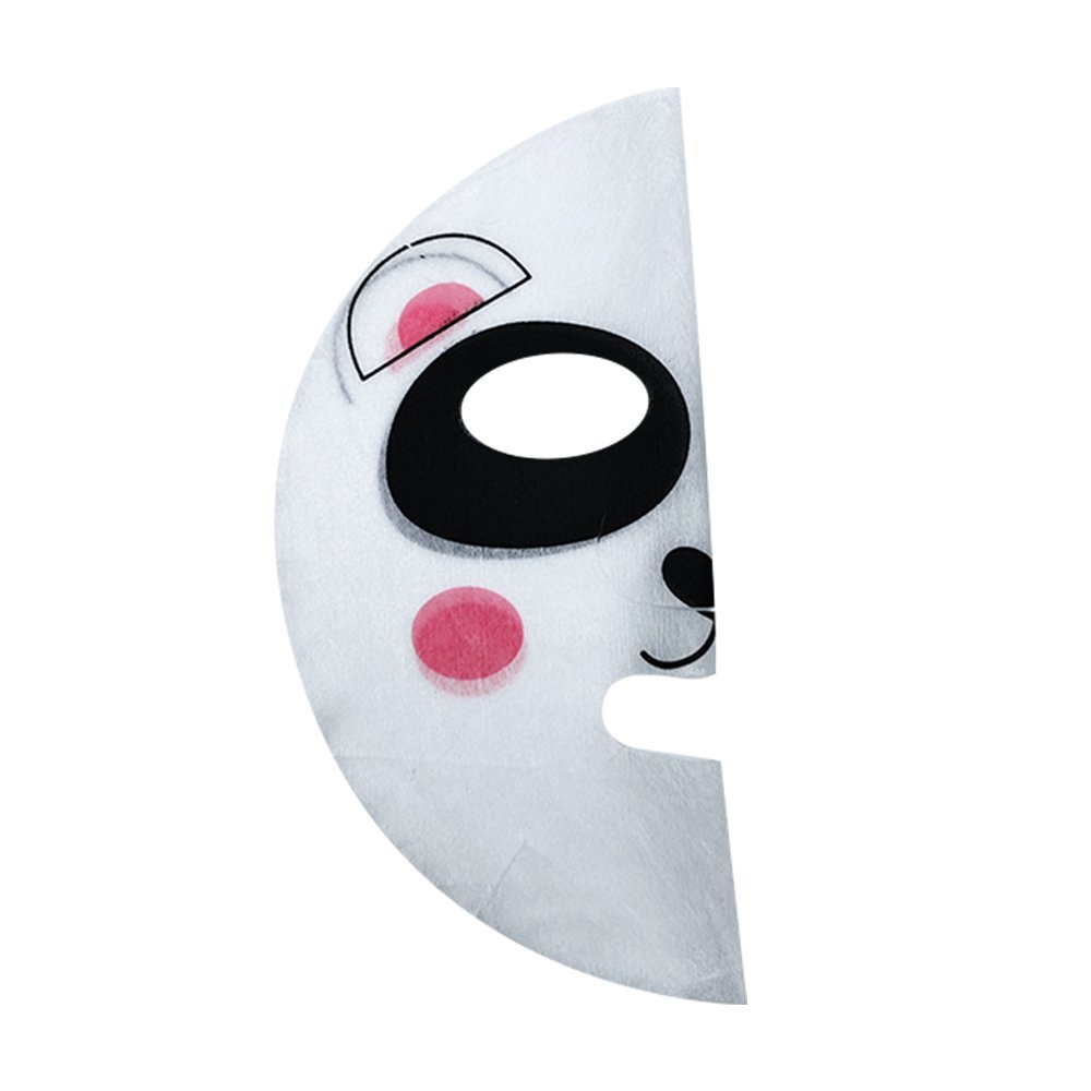 Panda Animal Printing Facial Mask Sheet No Liquid Dry Facial Mask Sheet Custom Printed Facial Mask Cloth Material