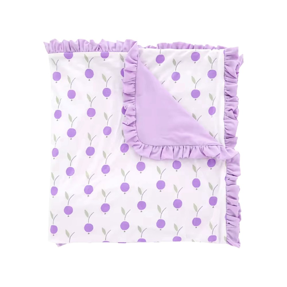 Professional Customized Printing High Quality Bamboo Fabric Receiving Blanket Silky Soft Cozy Baby Blankets for Newborn Babies