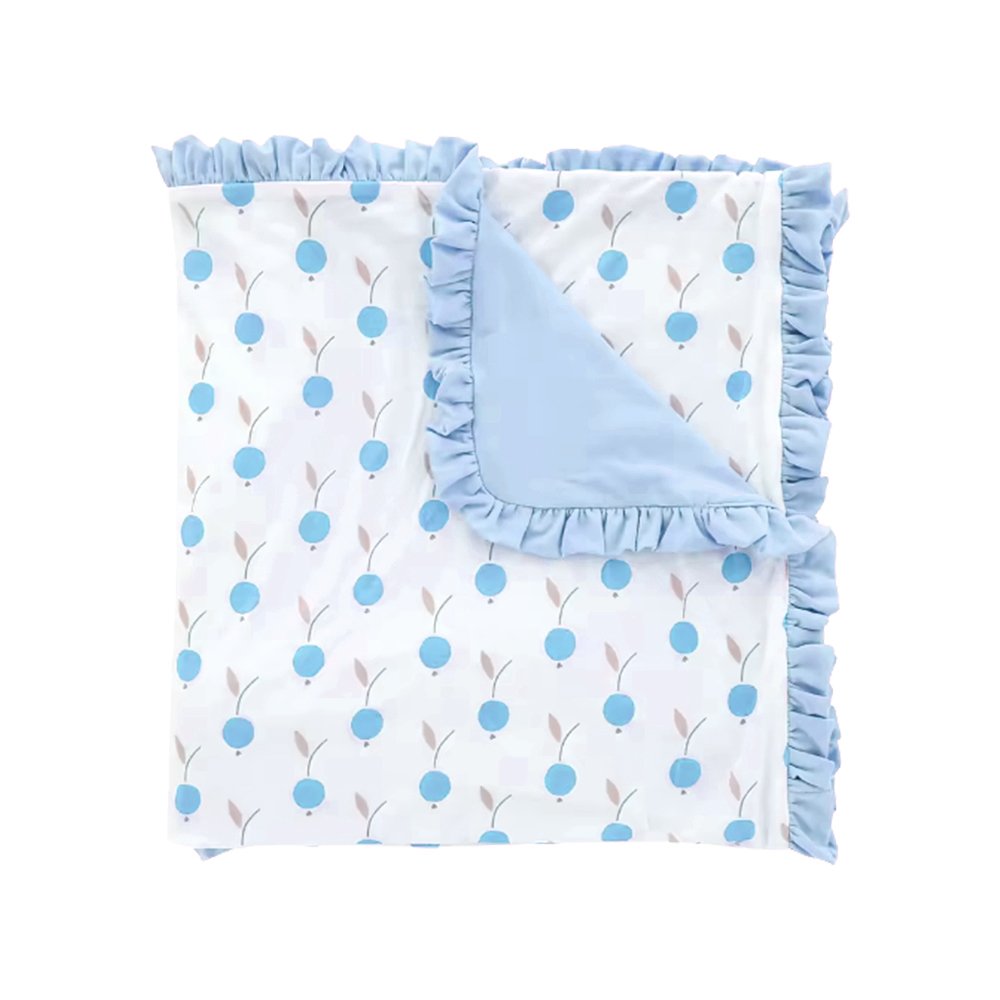 Professional Customized Printing High Quality Bamboo Fabric Receiving Blanket Silky Soft Cozy Baby Blankets for Newborn Babies