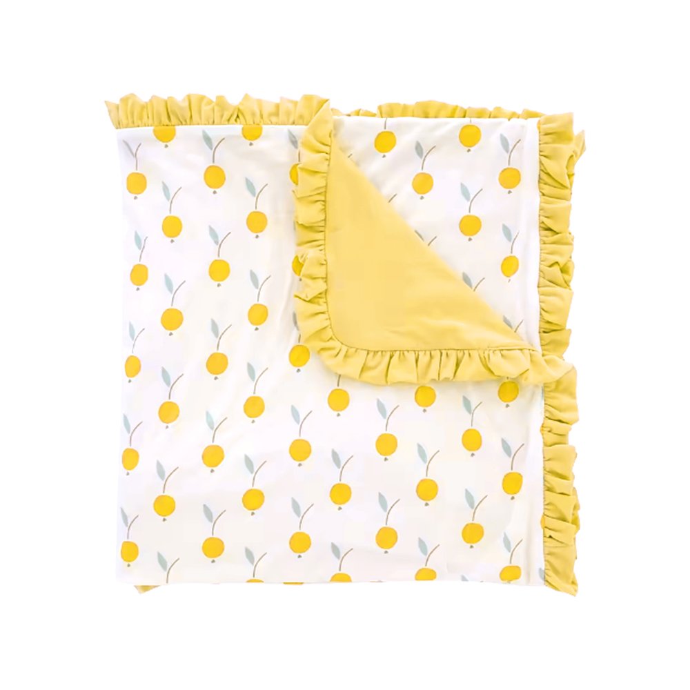 Professional Customized Printing High Quality Bamboo Fabric Receiving Blanket Silky Soft Cozy Baby Blankets for Newborn Babies