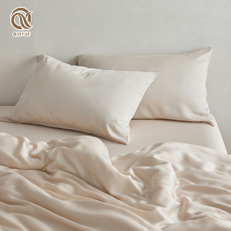 Wholesale Low MOQ OEKO-TEX Certification pillow sham set envelope closure bamboo pillowcase fabric bamboo