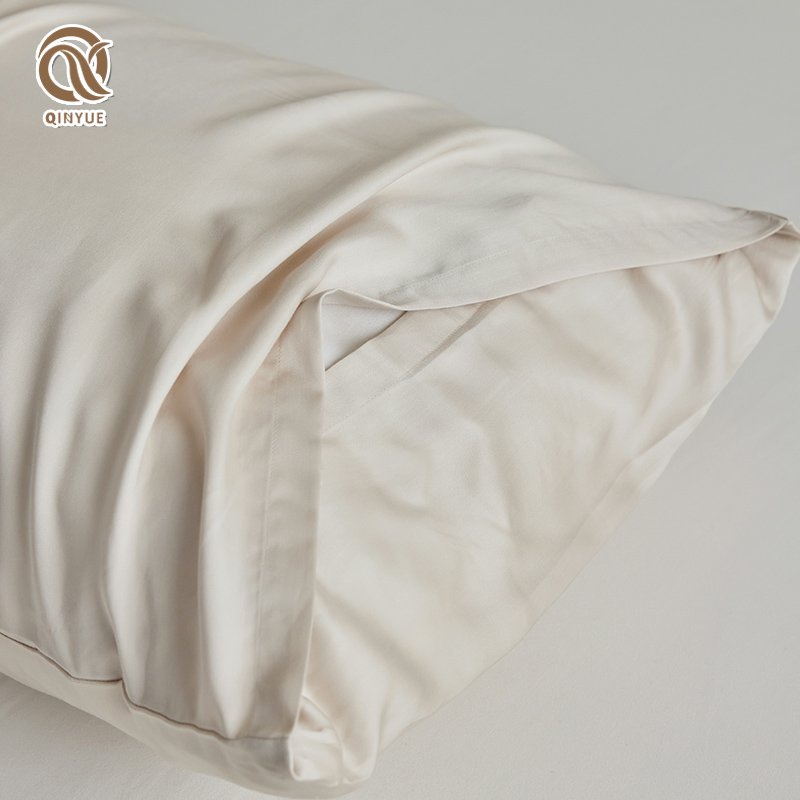 Wholesale Low MOQ OEKO-TEX Certification pillow sham set envelope closure bamboo pillowcase fabric bamboo