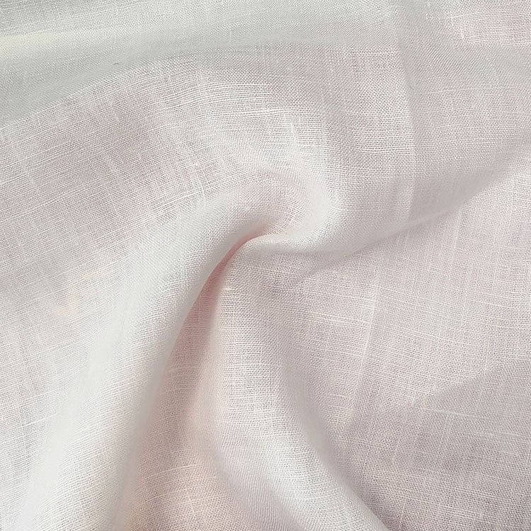 Linen fabric High quality 100% linen dyed bamboo fabric for women clothing
