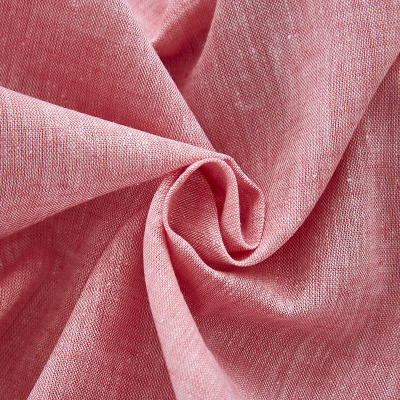 Hot Sale 55%Linen 45% Cotton Poplin Fabric for men shirt