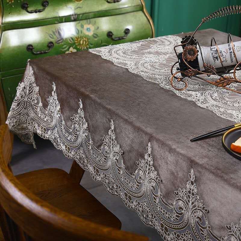 Competitive price dot tablecloth table linens party tablecloths wedding decorations
