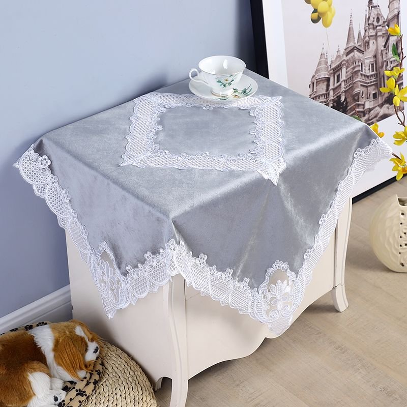 Competitive price dot tablecloth table linens party tablecloths wedding decorations