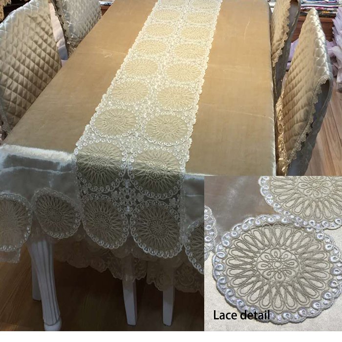 Competitive price dot tablecloth table linens party tablecloths wedding decorations