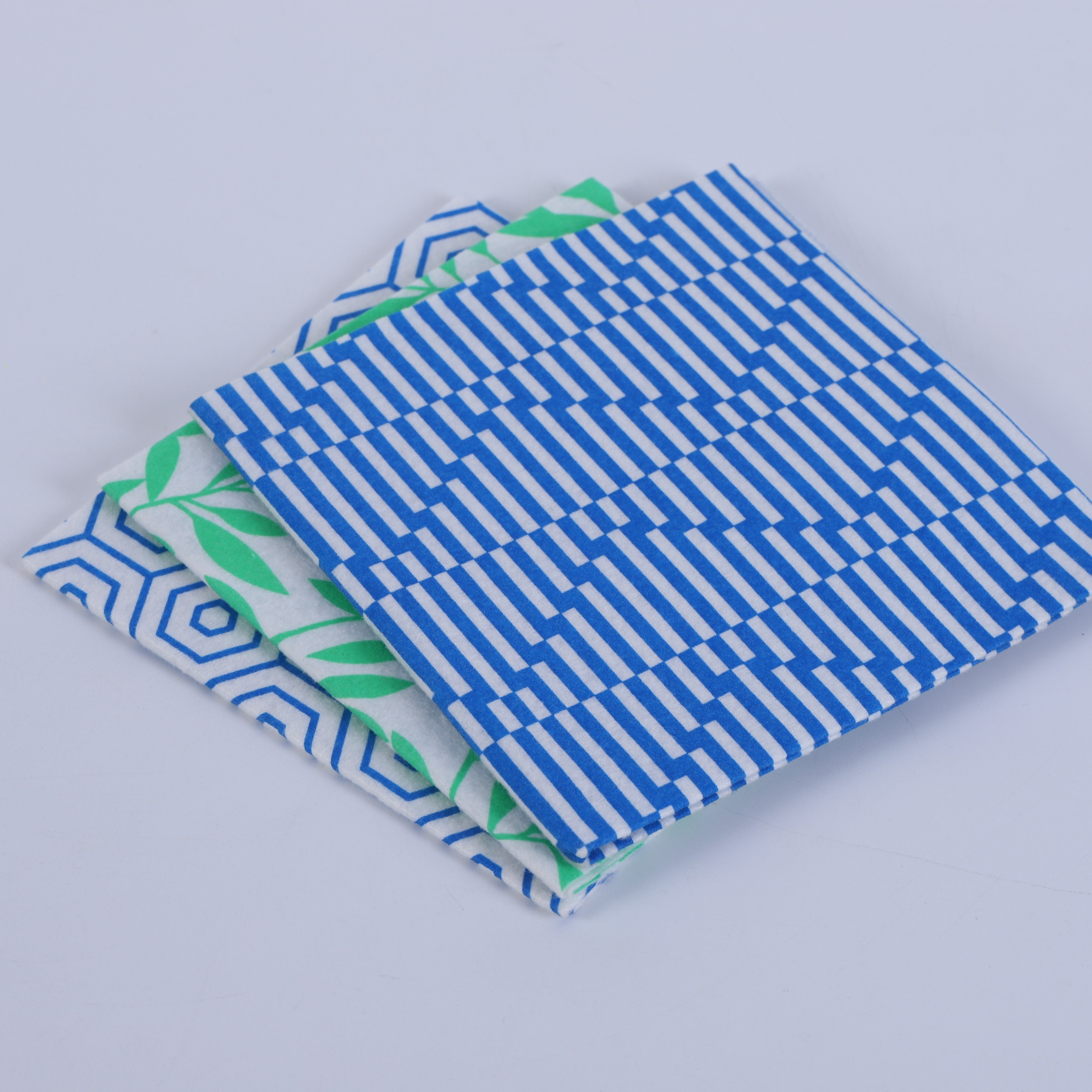 Kitchen Towels Rolls Cotton Bamboo Pulp Oil-Removing Dish Cloth Non-woven Cloth