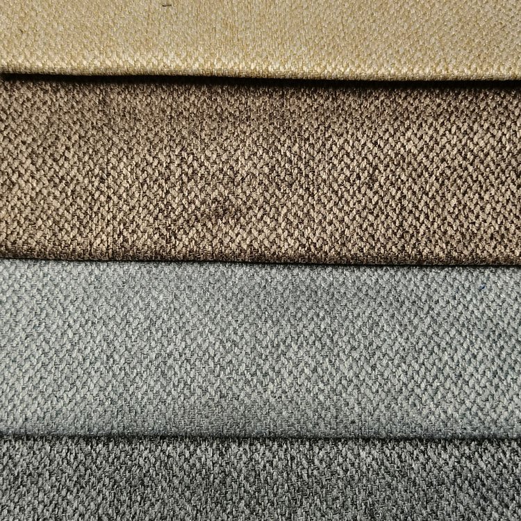 2118-190# Wholesale Linen Sofa Fabric 100% Polyester Linen Like Fabric