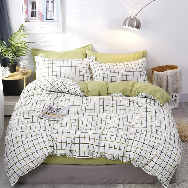 WW-785 Wholesale Printing Quilt Cover Polyester Bed Sheet Set Microfiber Bedding With 45*75 Cm Pillowcase