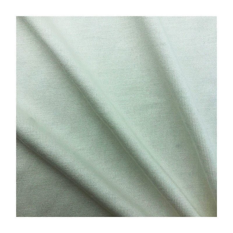 High quality Eco-friendly breathable knitted fabric 220gsm 94%bamboo 6%spamdex solid color jersey fabric for T-shirt