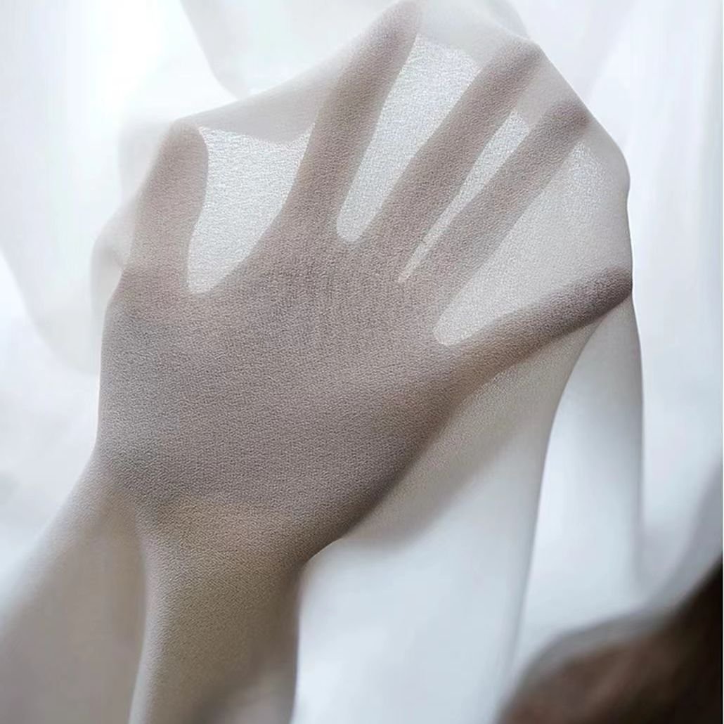 Wholesaler Low Moq Sheer Curtain Fabric Upholstery Polyester Solid Voile Tulle Sheer Fabric For Curtains