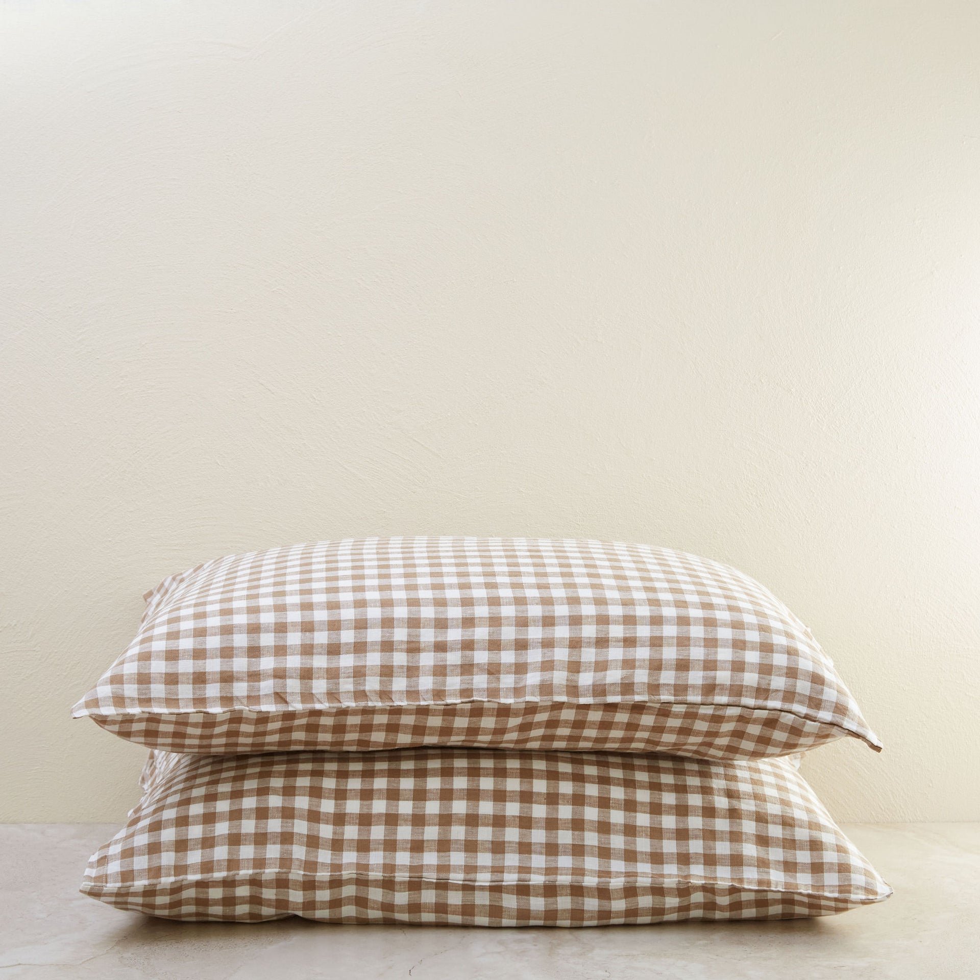 Premium colorful fabric for cover 100% linen striped grid pattern fabric wholesale for bedding