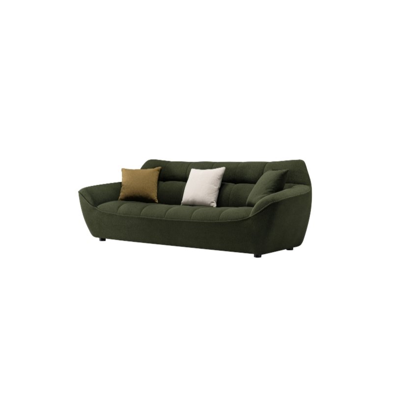 Modern Luxury Living Room Home Hotel Furniture Couch Wooden Frame Set Cotton Linen Fabric Sofa