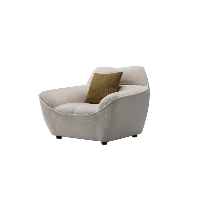 Modern Luxury Living Room Home Hotel Furniture Couch Wooden Frame Set Cotton Linen Fabric Sofa