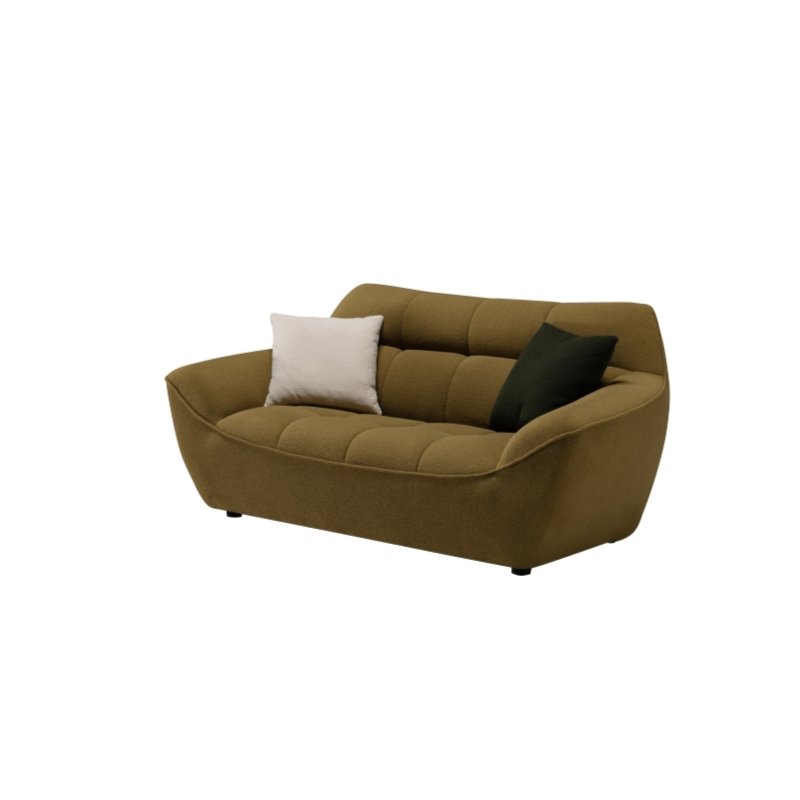 Modern Luxury Living Room Home Hotel Furniture Couch Wooden Frame Set Cotton Linen Fabric Sofa