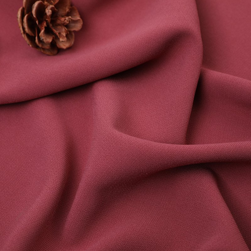 woven clothing material wholesale China polyester spandex fabric heavy weight four way stretch fabric for suit dress garments