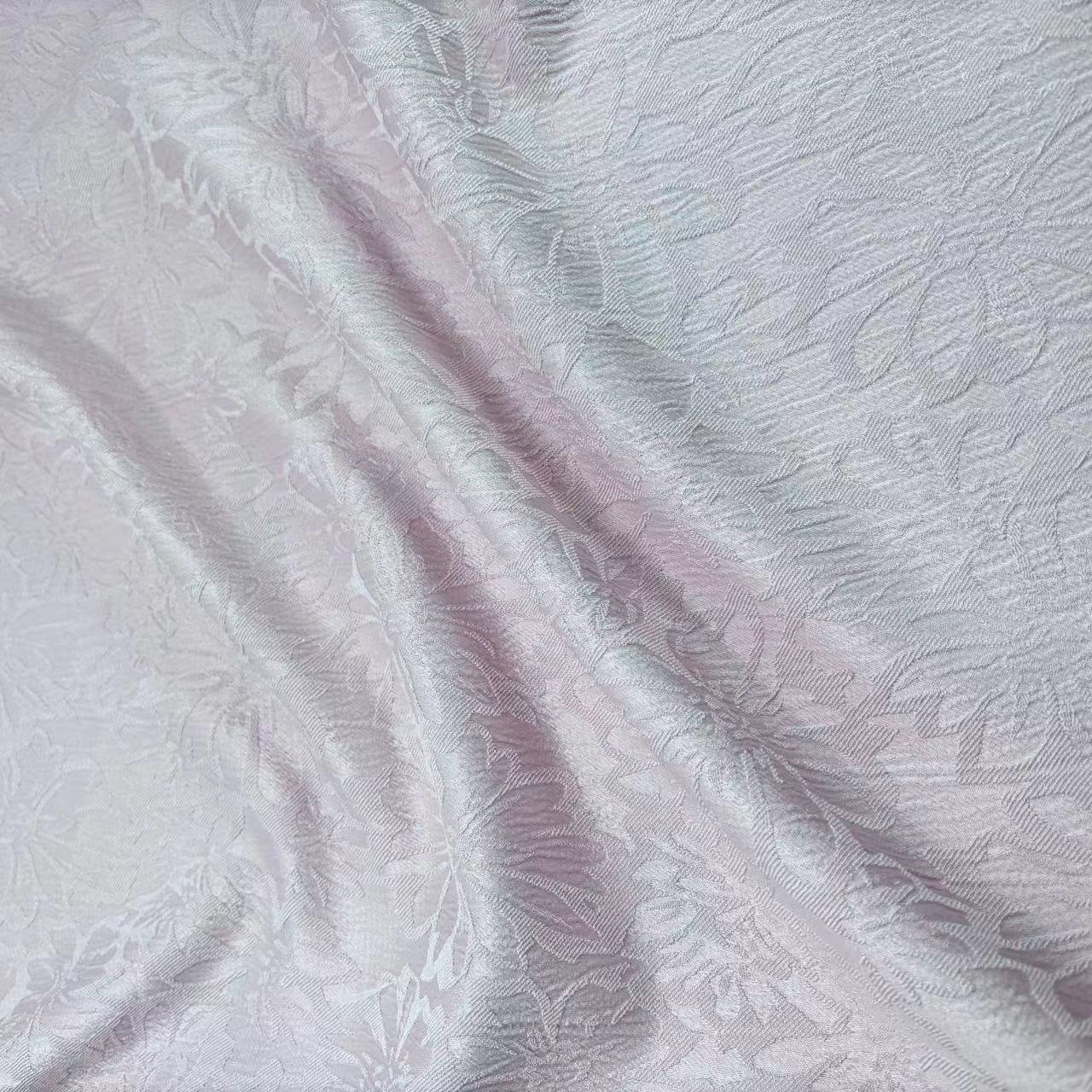 HOT SELLING NEW ARRIVAL MULTI COLORS FOR CHOICE Large chrysanthemum jacquard RAYON IMITATION FABRIC FOR WOMEN DRESS
