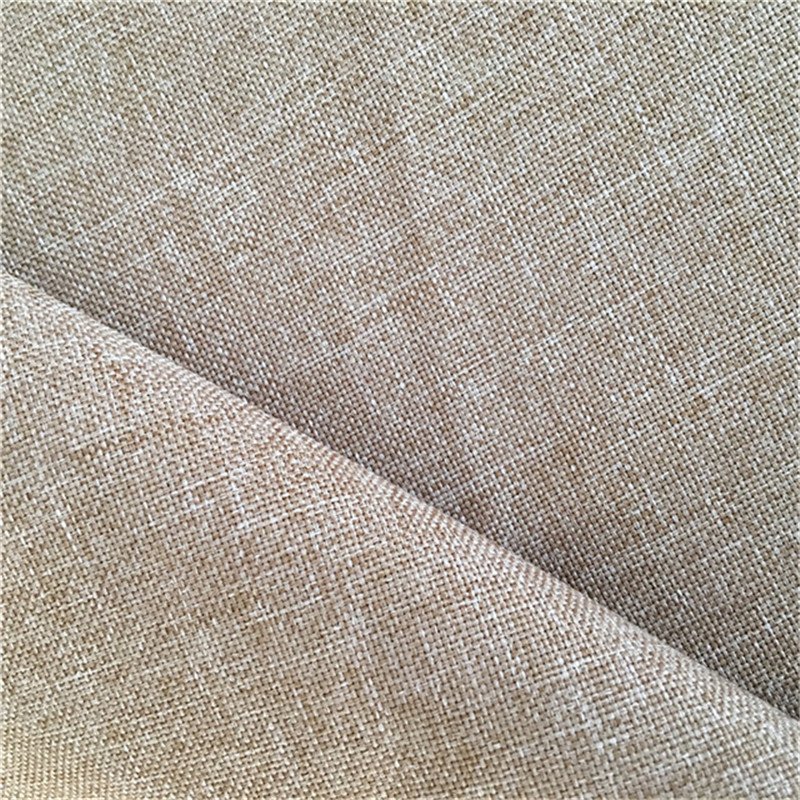 600d Yarn dyed cationic two tone poly polyester linen oxford fabrics