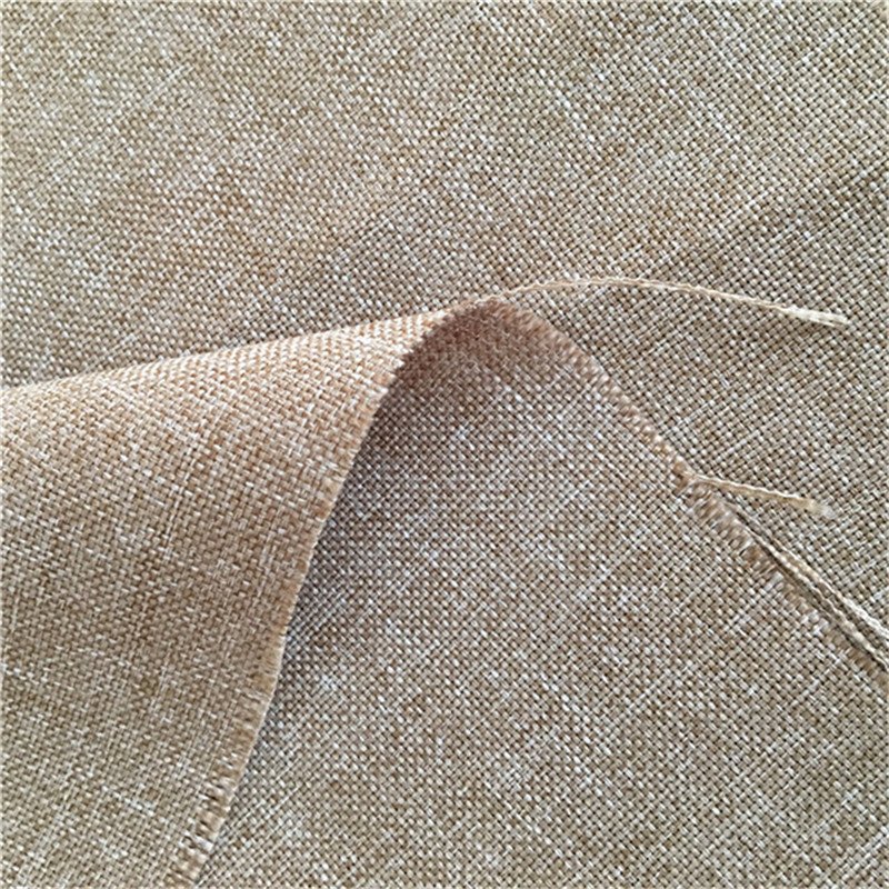 600d Yarn dyed cationic two tone poly polyester linen oxford fabrics