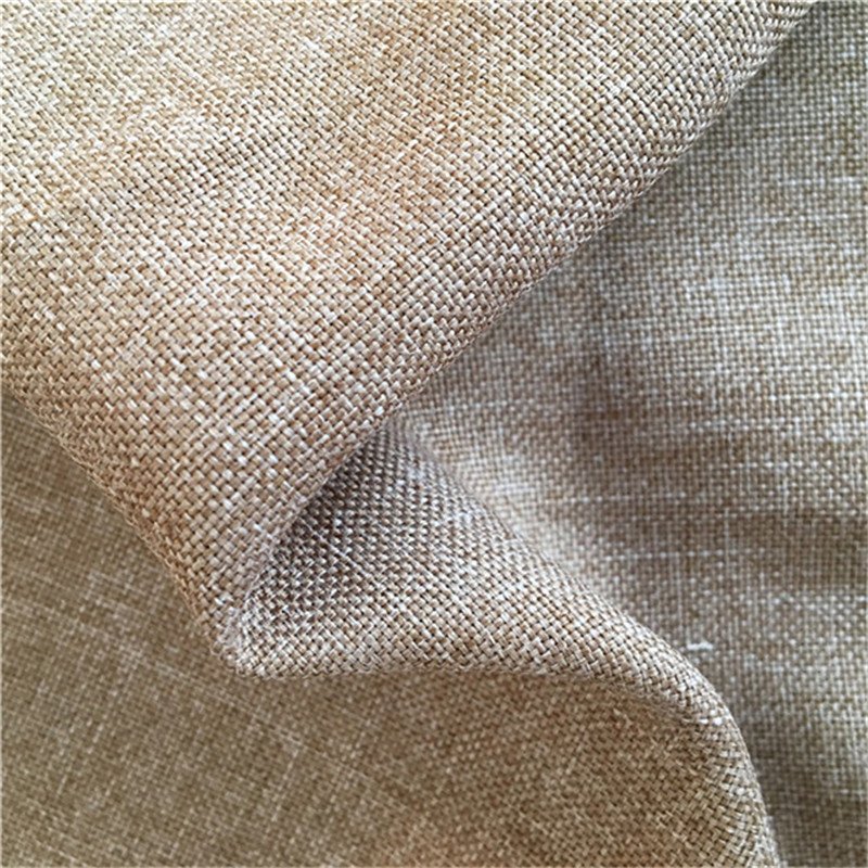 600d Yarn dyed cationic two tone poly polyester linen oxford fabrics