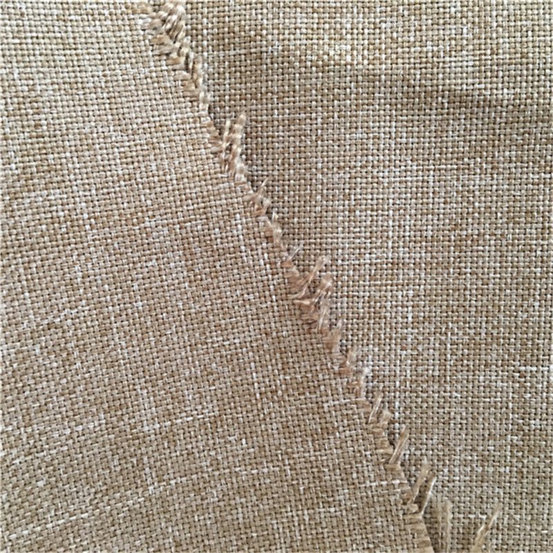 600d Yarn dyed cationic two tone poly polyester linen oxford fabrics