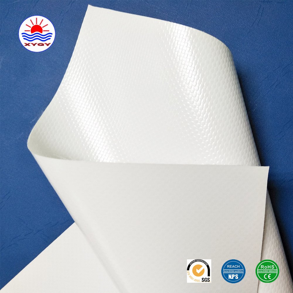 900gsm PVC Architectural Membrane Tarpaulin Fabric Printed Design Waterproof Oxford Woven Fabric for Tents and Bags