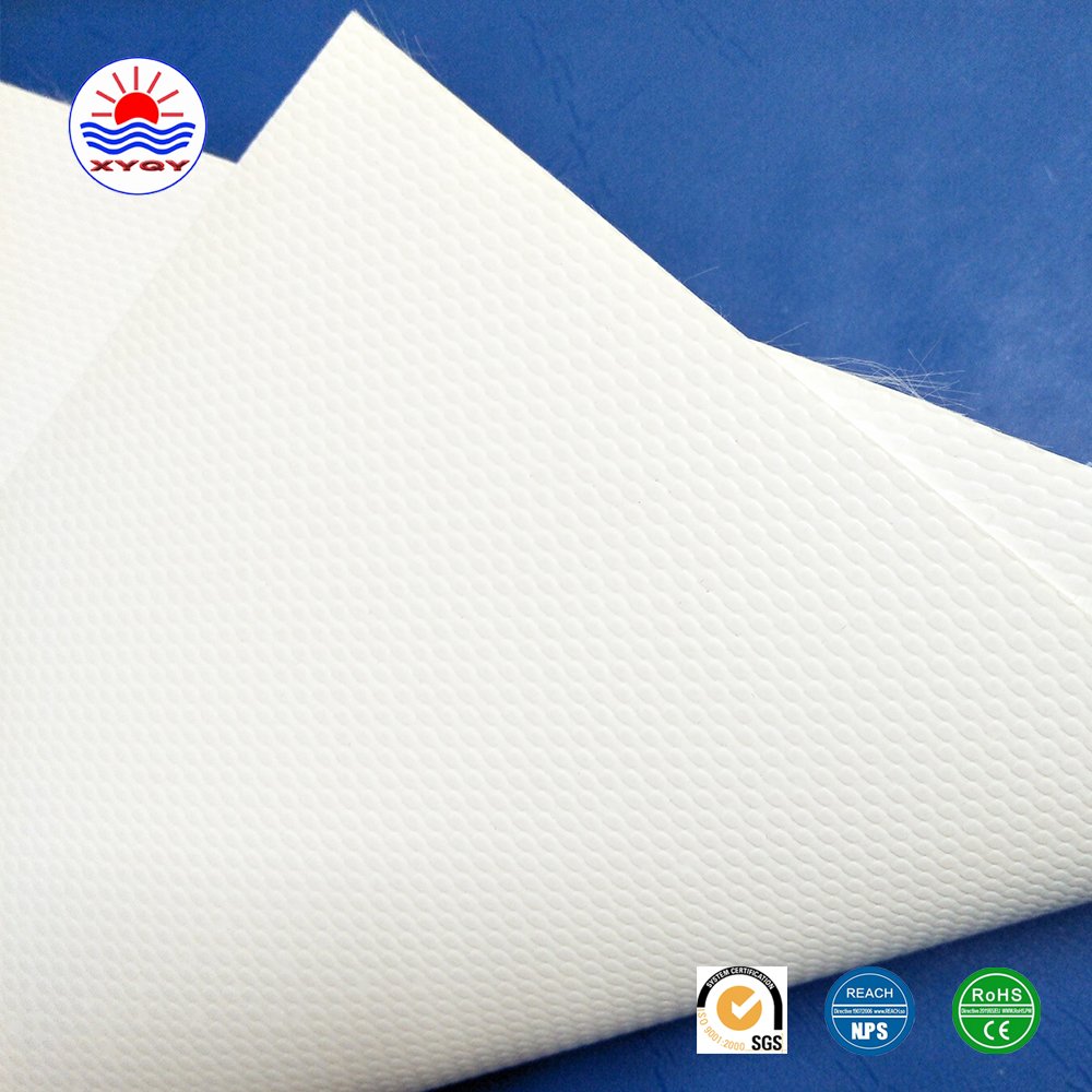900gsm PVC Architectural Membrane Tarpaulin Fabric Printed Design Waterproof Oxford Woven Fabric for Tents and Bags