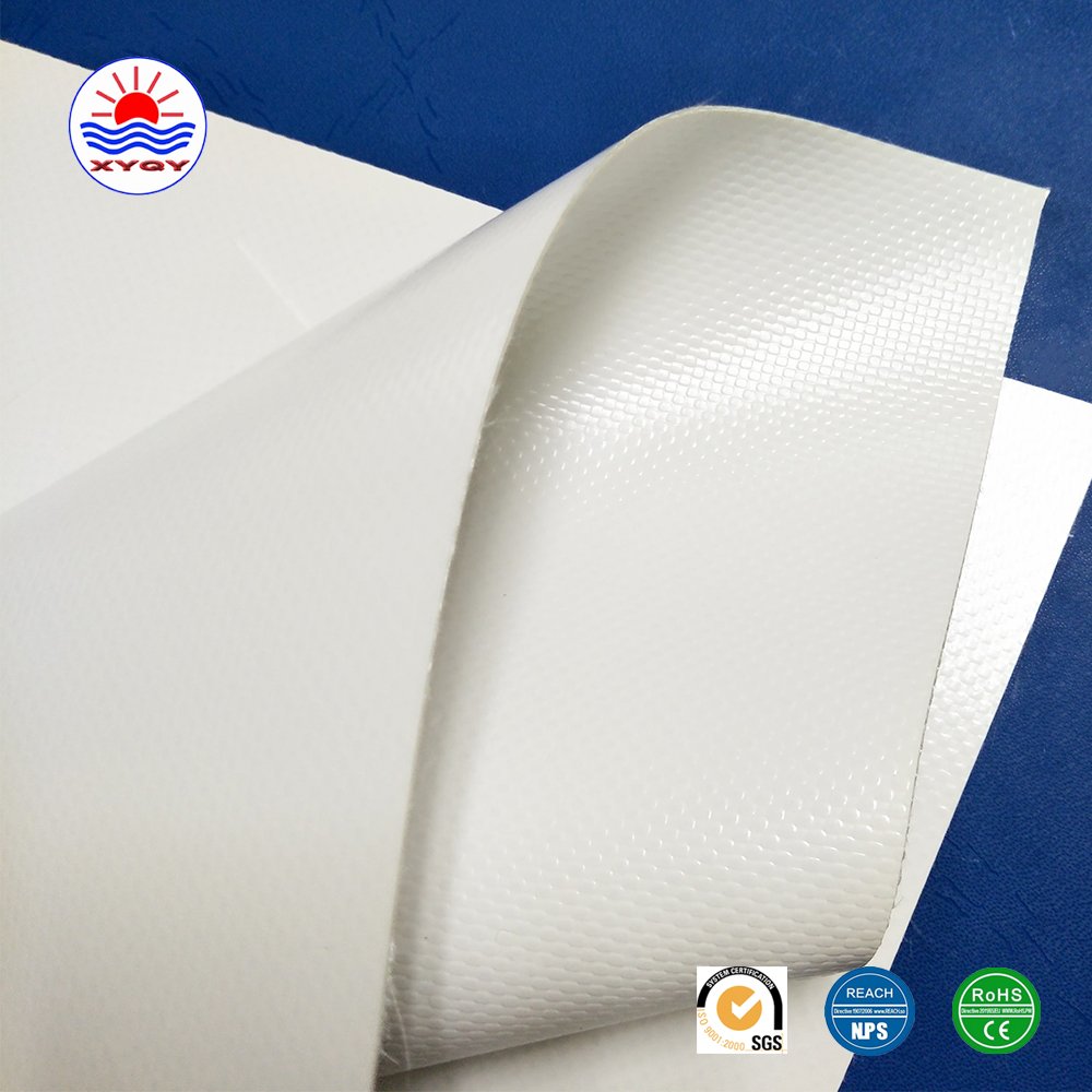900gsm PVC Architectural Membrane Tarpaulin Fabric Printed Design Waterproof Oxford Woven Fabric for Tents and Bags