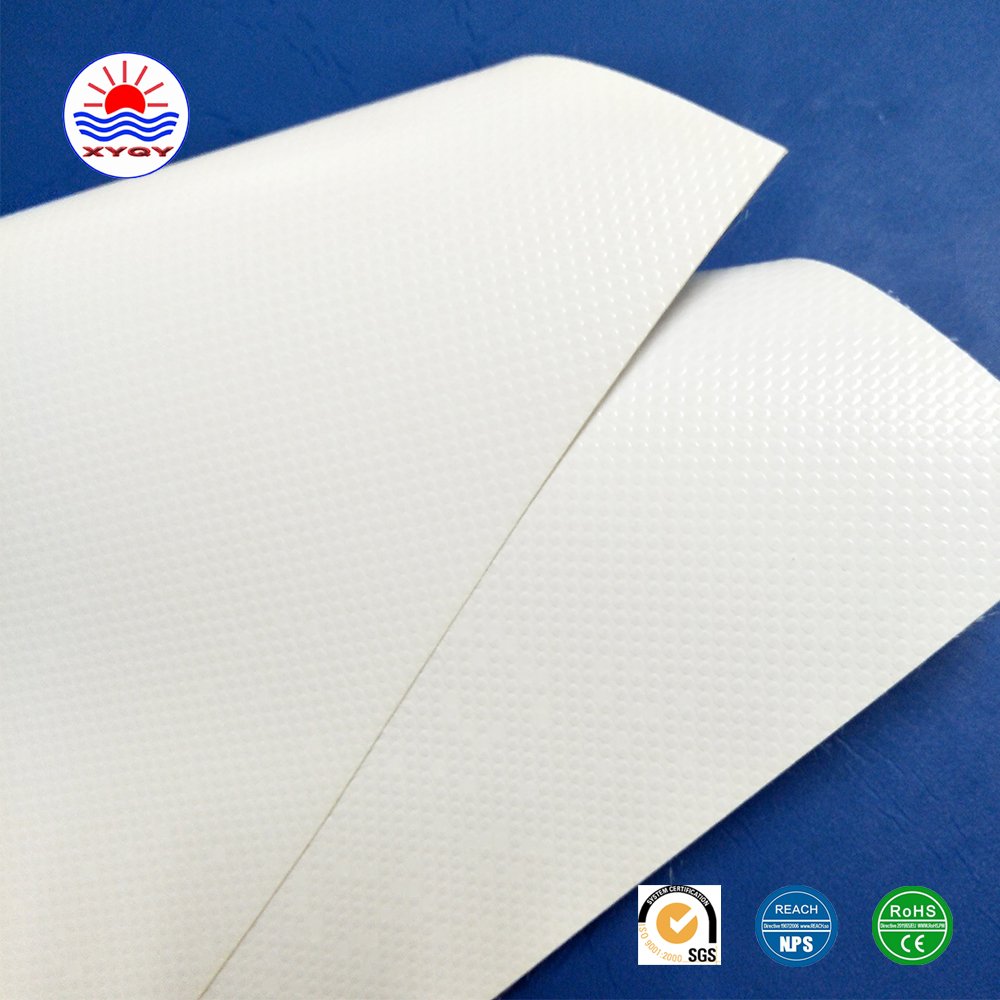 900gsm PVC Architectural Membrane Tarpaulin Fabric Printed Design Waterproof Oxford Woven Fabric for Tents and Bags