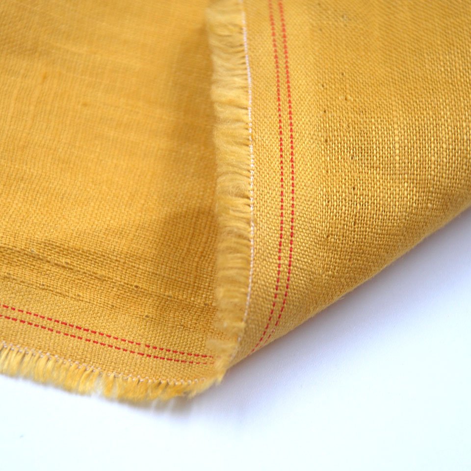 Hot Sales High Quality Soft 145gsm Organic 100% Plain Dyed linen fabric For Man Women Garment