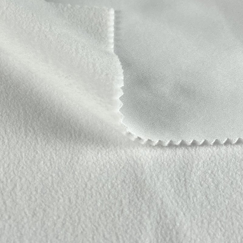 Hot Sale 330gsm 100% Polyester Compound Fleece Fabric