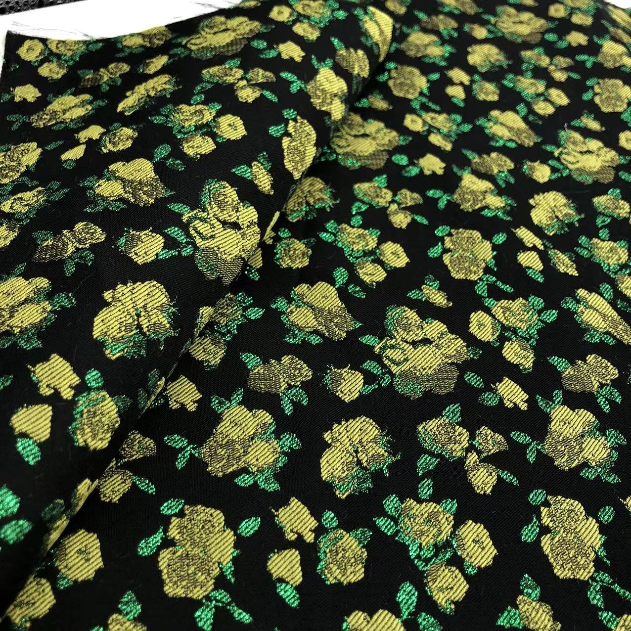 Top Quality Polyester Metallic Jacquard Brocade and beautiful Pattern jacquard brocade design dress making fabric