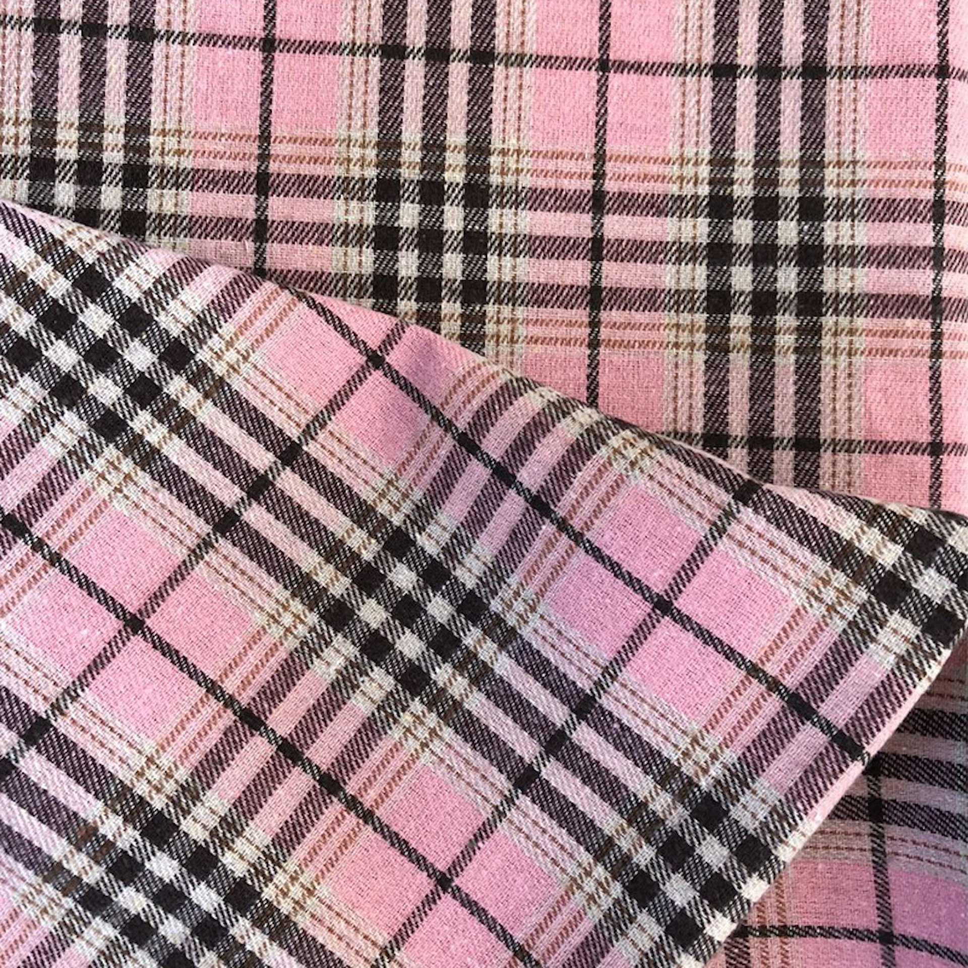 High Quality Ready Goods For Shipping Flannel Feel 40% Cotton 60% Polyester Cloth Fabric For Shirts And Blouses