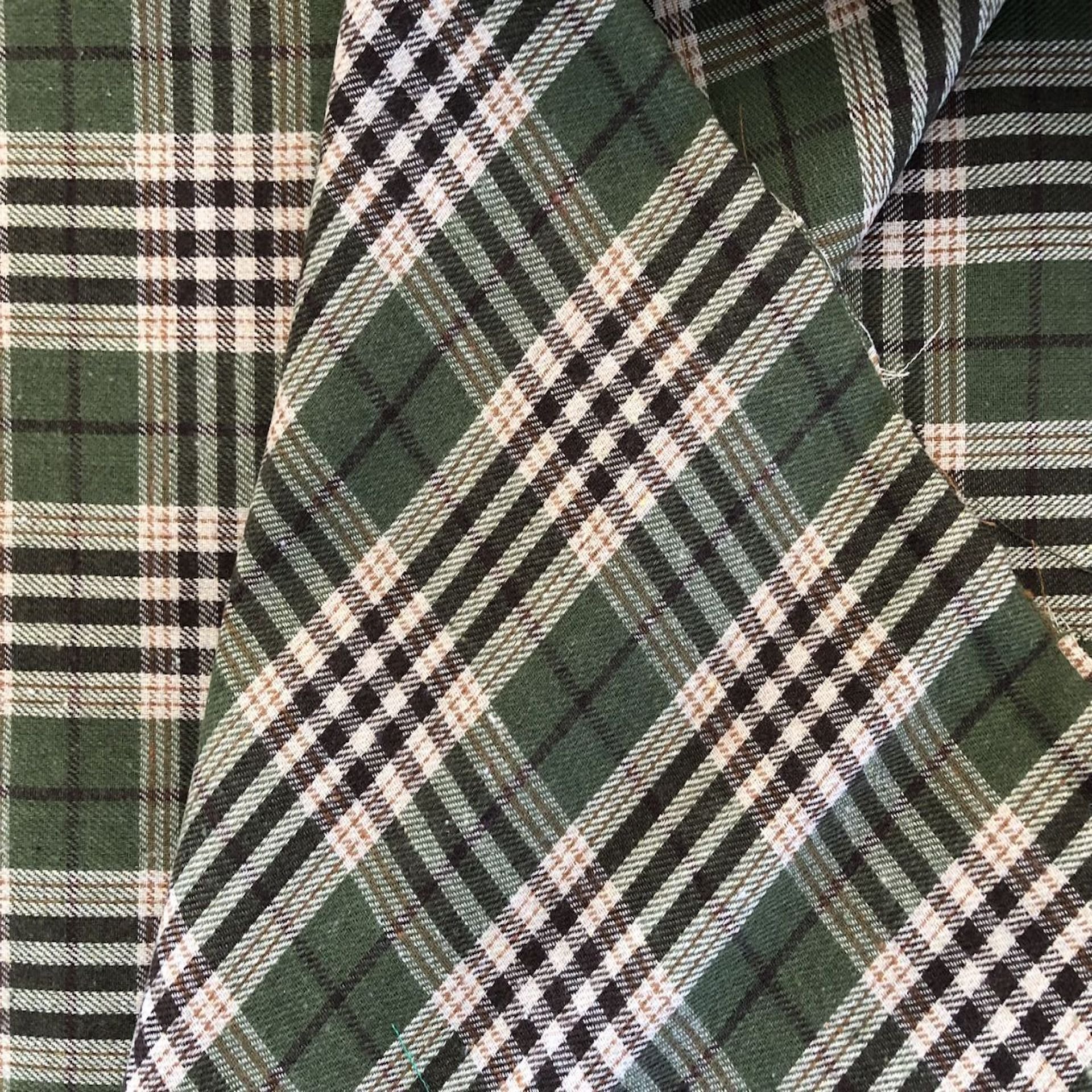 High Quality Ready Goods For Shipping Flannel Feel 40% Cotton 60% Polyester Cloth Fabric For Shirts And Blouses