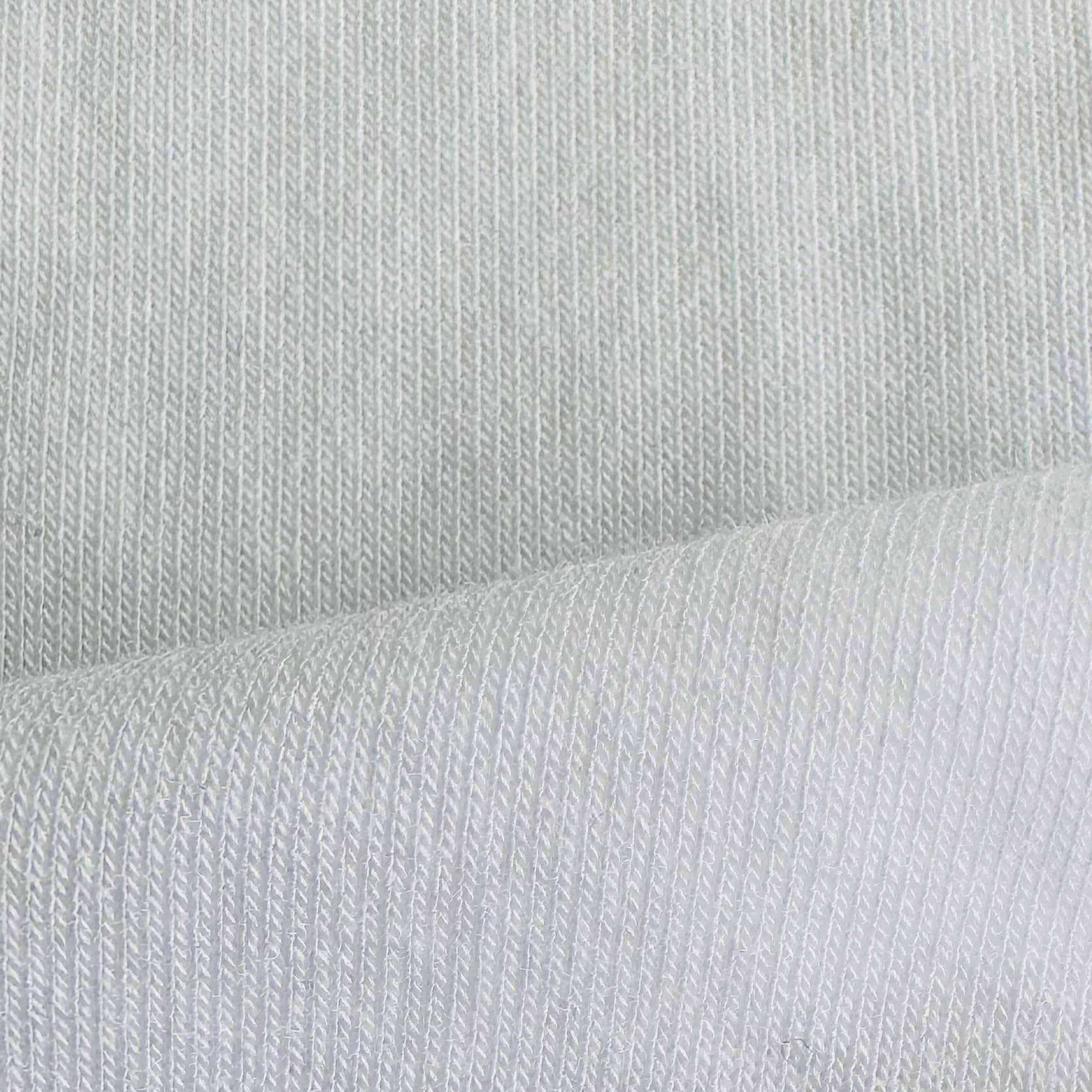 wholesale eco-friendly recycled white 170gsm polyester bamboo spandex knit single jersey fabric for T-shirt and pajamas