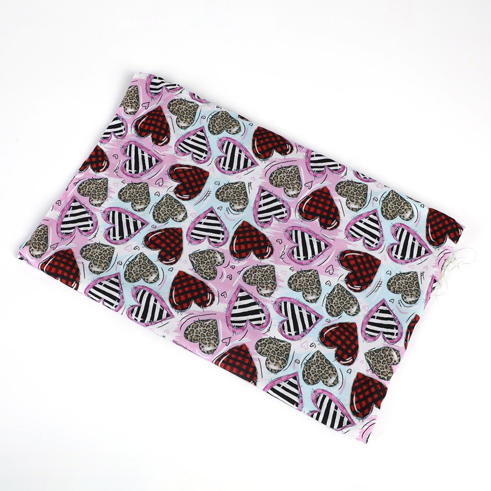 Breathable Custom digital printed Bamboo cotton lycra spandex jersey fabric for kids baby