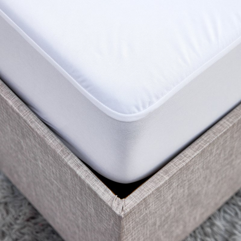 Soft Noiseless Breathable Cooling Lyocell Mattress Pad Cover 100% Waterproof Mattress Protector