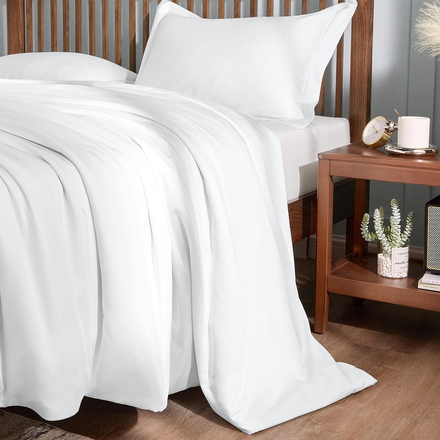 oeko-tex sustainable viscose bamboo cooling sheets wholesale organic bamboo bedding