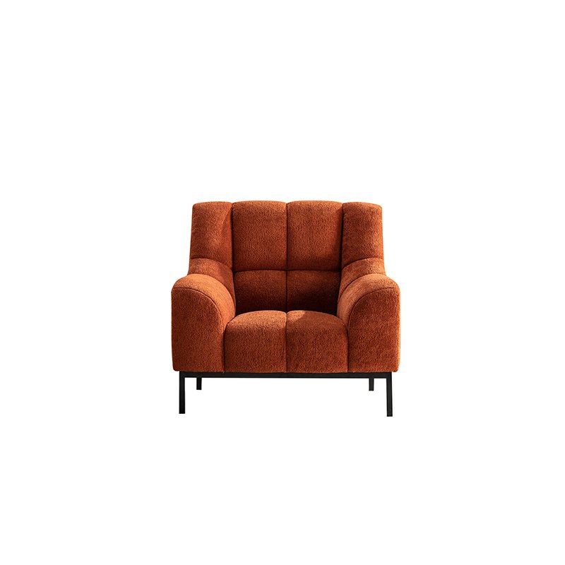 Italian Design Modern Luxury Home Furniture Living Room Seat Single Hotel Armchair Fabric Leisure Chair