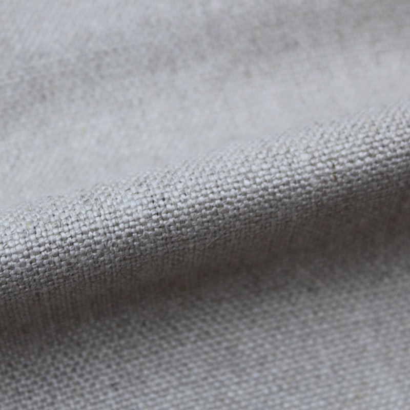 High Quality Classic Plain Natural Fibers Pure 100% Linen Fabric for Home Textile Curtain Sofa Coating European Flax