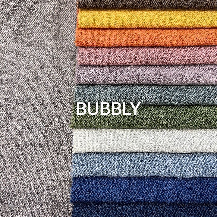 BUBBLY---Hot Selling New Design 100% Linen Upholstery Fabric For China Sofa Fabric Upholstery