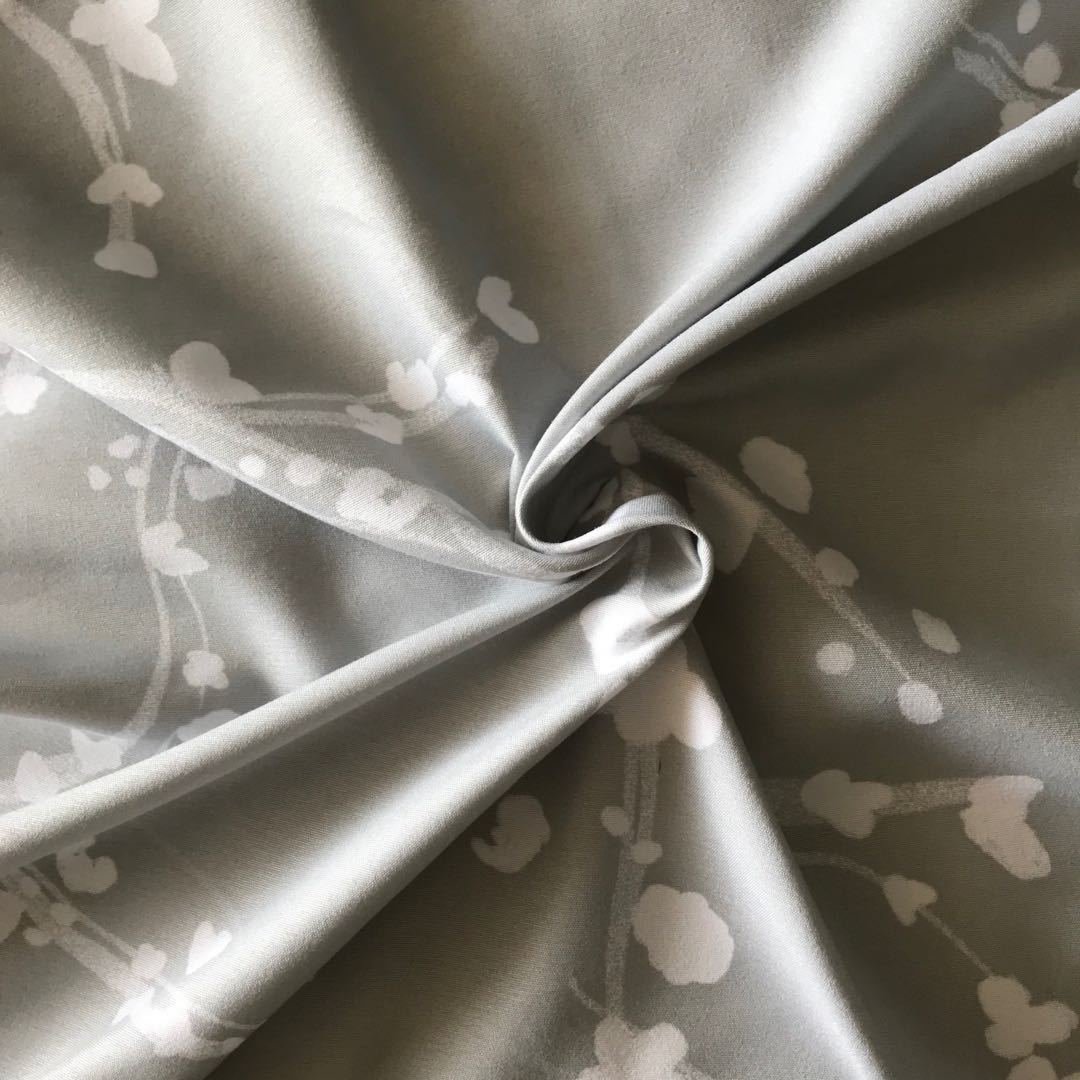 100% polyester microfiber brushed disperse printed bed sheet fabric for home textile use