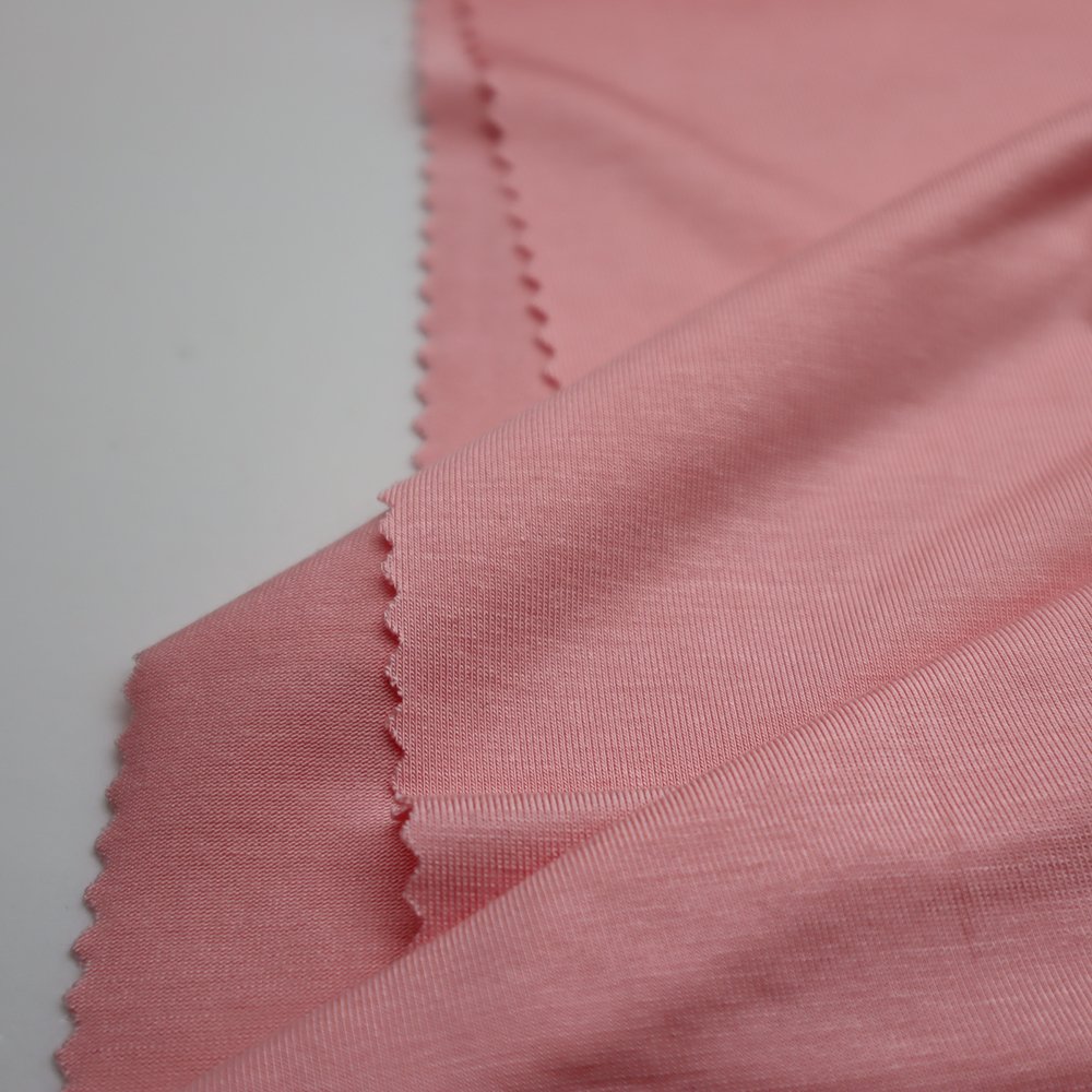 OEKO TEX bamboo fabric wholesale 95 bamboo 5 spandex 180gsm knitted fabrics for baby pajamas