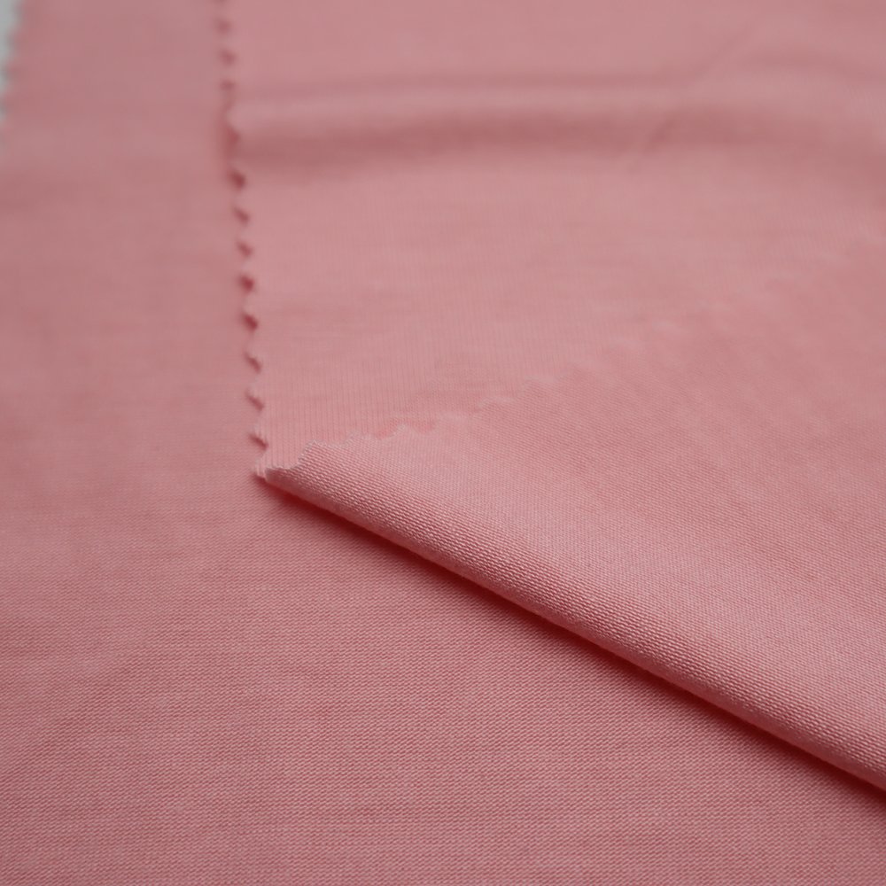 OEKO TEX bamboo fabric wholesale 95 bamboo 5 spandex 180gsm knitted fabrics for baby pajamas