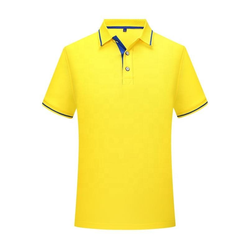Custom Polo Shirts High Quality Casual Pullover Knitted Polo Golf Polo T-shirt for Men Cotton Fabric Printing fast turnaround
