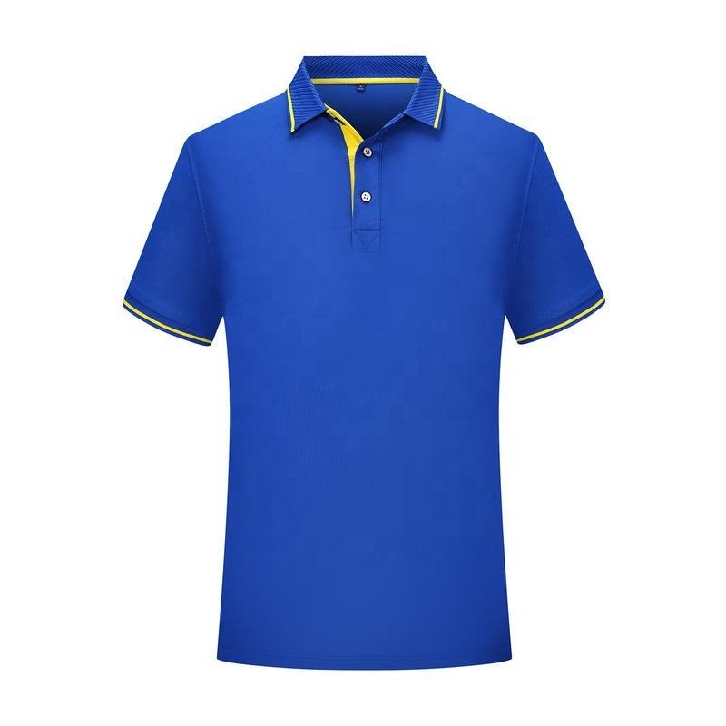 Custom Polo Shirts High Quality Casual Pullover Knitted Polo Golf Polo T-shirt for Men Cotton Fabric Printing fast turnaround