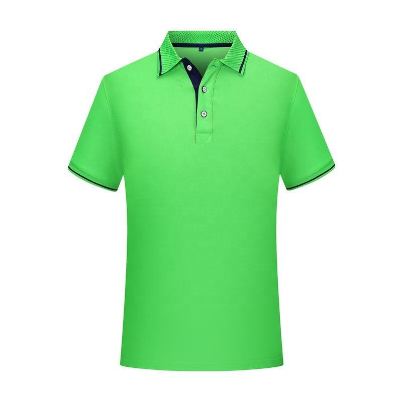 Custom Polo Shirts High Quality Casual Pullover Knitted Polo Golf Polo T-shirt for Men Cotton Fabric Printing fast turnaround