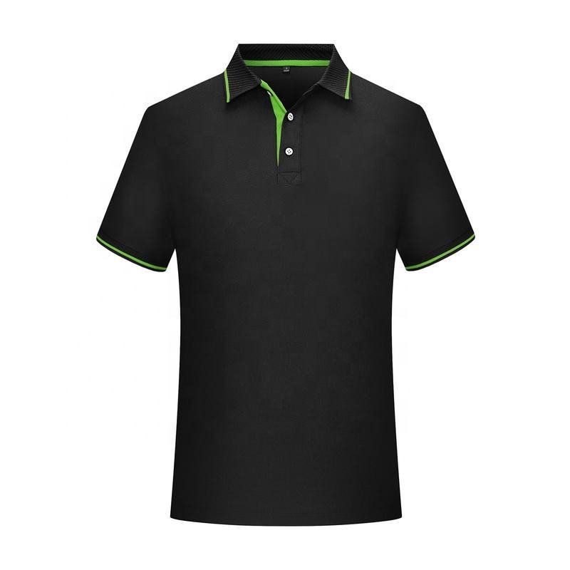 Custom Polo Shirts High Quality Casual Pullover Knitted Polo Golf Polo T-shirt for Men Cotton Fabric Printing fast turnaround